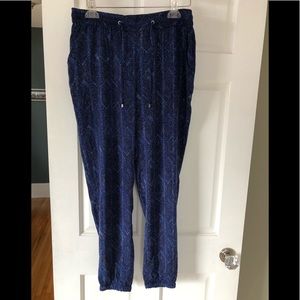 Black Tape Jogger Pants